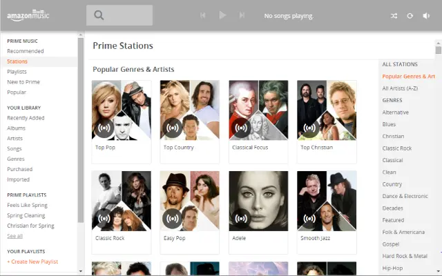 Frameless for Amazon Prime Music Screenshot Image