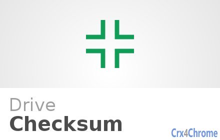 Drive Checksum Image