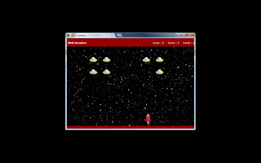 Web invaders 0.5 Screenshot Image