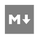 Markdown Editor App Icon Image