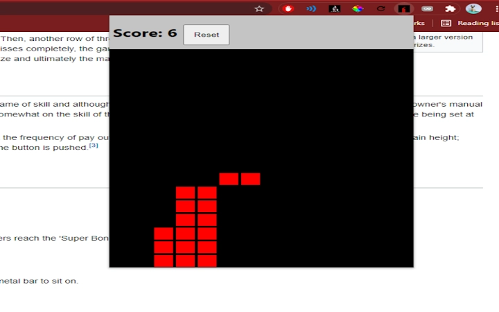 Arcade Stacker Game Screenshot Image