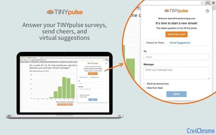 TINYpulse Screenshot Image
