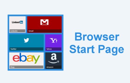 Browser Start Page Image