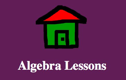 Algebra Lessons by MathPapa.com Image