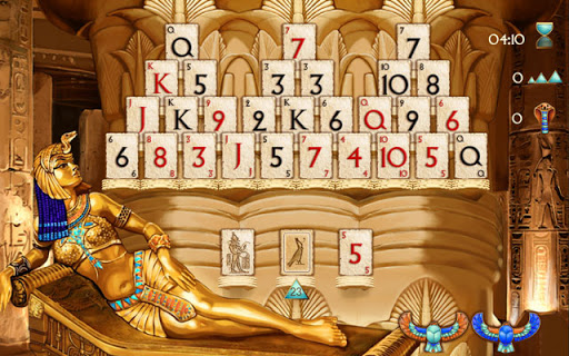 Pyramid of Cheops (Solitaire) Screenshot Image