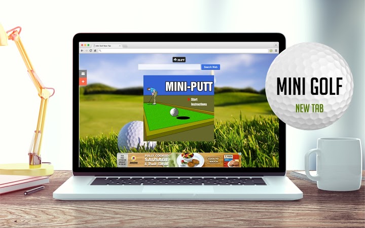 Mini Golf New Tab Screenshot Image