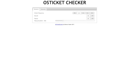 osTicket Checker Screenshot Image
