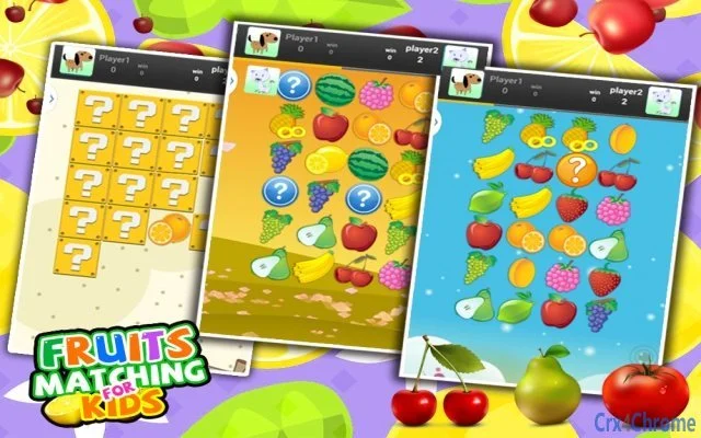 Fruits Matching For Kids Screenshot Image