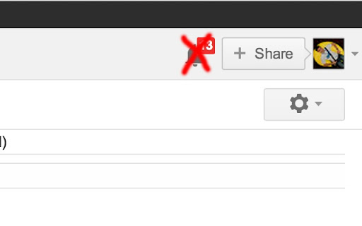 Google+ Notifications Remover Screenshot Image
