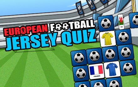 European Football Jersey Quiz Image