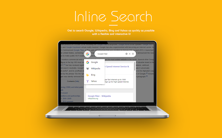 Inline Search Screenshot Image #2