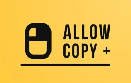 Allow Copy + Image
