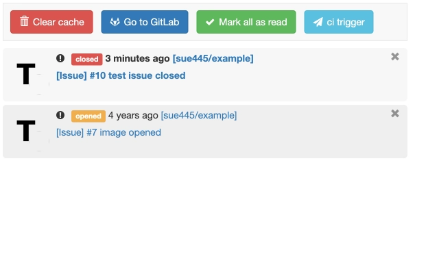 GitLab Notifier Screenshot Image #3