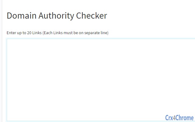 DA Domain Authority Checker Screenshot Image
