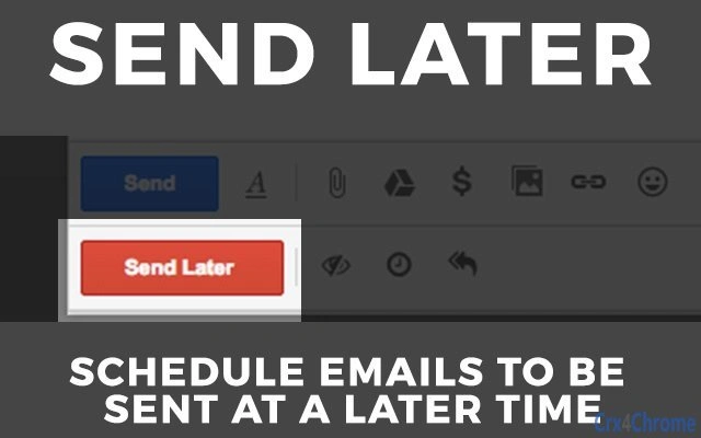 Send Later by The Top Inbox Screenshot Image
