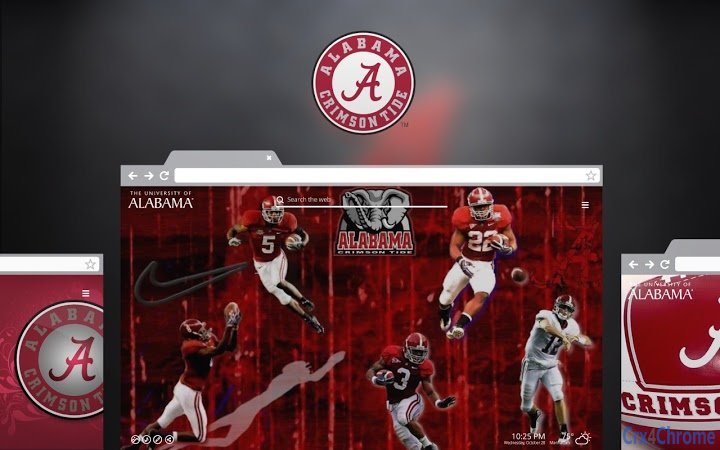 University of Alabama New Tab Screenshot Image