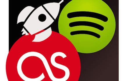 Spotifinder, Spotify and Youtube launcher. Image