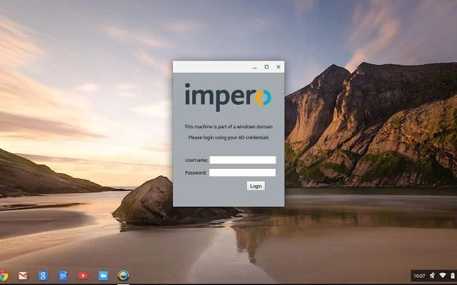 Impero Client App Screenshot Image