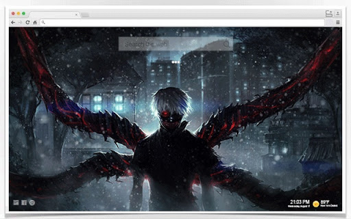 Tokyo Ghoul Wallpapers New Tab Screenshot Image