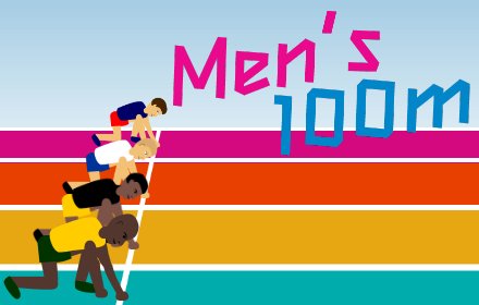 Men's 100m Image