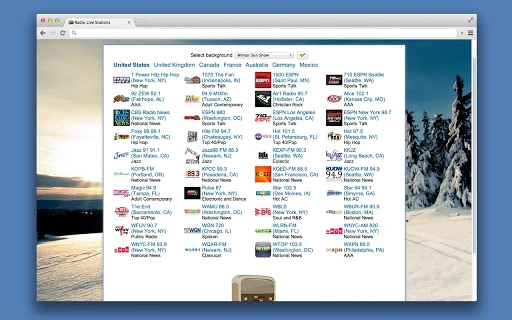 Radio Player Live Stations Screenshot Image