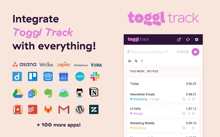 Toggl Track: Screenshot Image #1