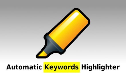 Automatic Keywords Highlighter Image