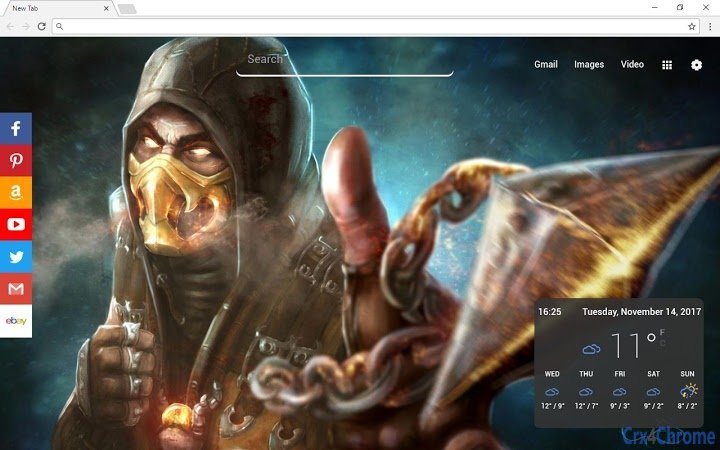 Mortal Kombat Backgrounds & New Tab Screenshot Image #4