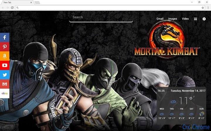Mortal Kombat Backgrounds & New Tab Screenshot Image #5