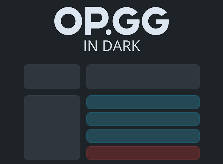 OP.GG Darkmode Image