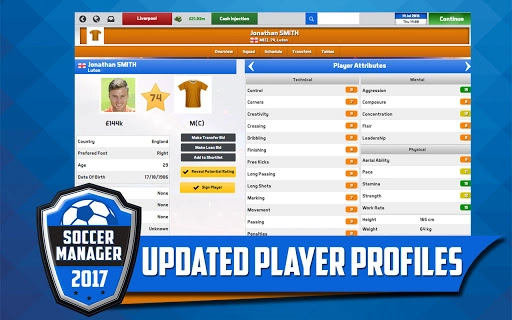 Soccer Manager 2017 Screenshot Image