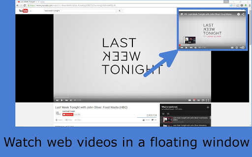 Floating Web Player Screenshot Image