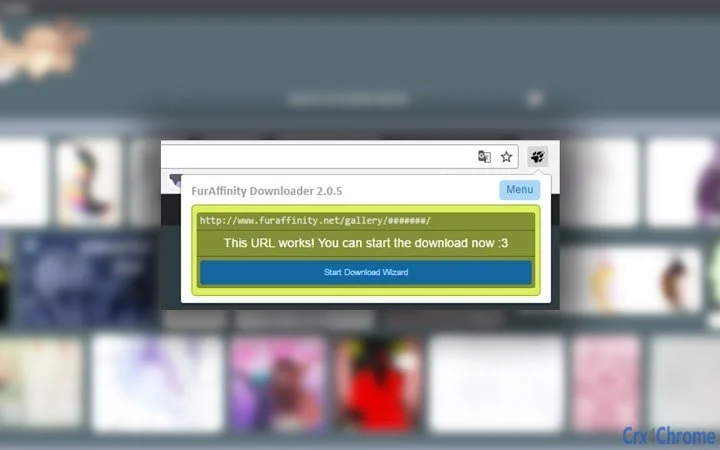 FurAffinity Downloader Screenshot Image