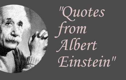 Einstein Quotes Image