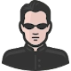 Chat GPT Cyber/Matrix Style Icon Image