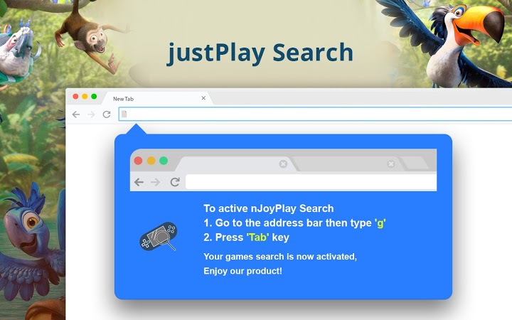 justPlay Search Screenshot Image #1