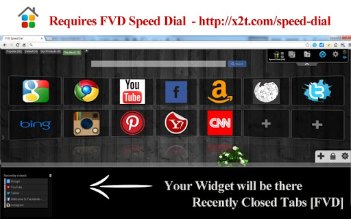 Recently Closed Tabs [FVD] Screenshot Image