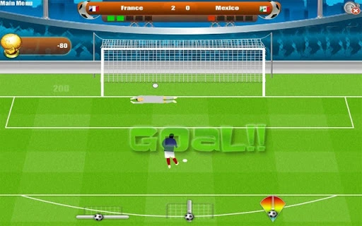 World Cup Penalty Shootout Screenshot Image