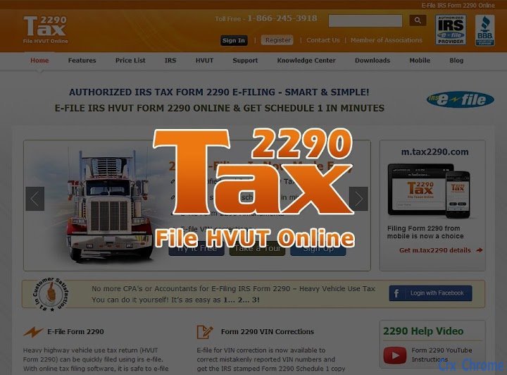 Tax2290.com Image