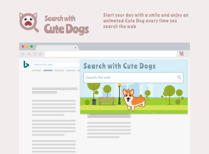 Search with Cute Dogs Image