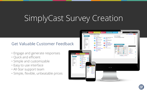 Online Survey Software - SimplyCast Screenshot Image