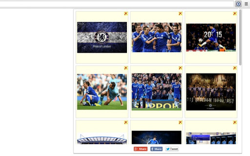 Chelsea FC Image Gallery Screenshot Image