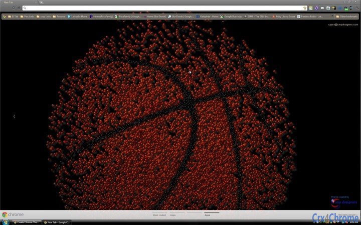 Basketball Theme Screenshot Image