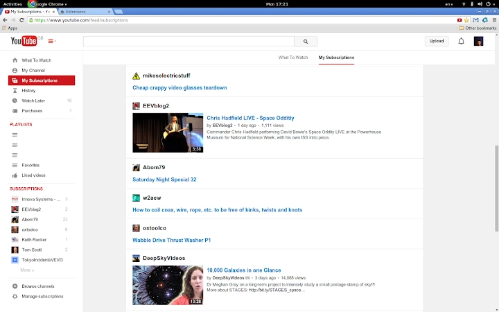 Feed Cleanup for YouTube Screenshot Image
