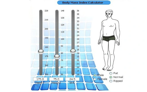 BMI Calci Screenshot Image