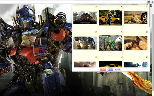 Transformers Gallery Screenshot Image