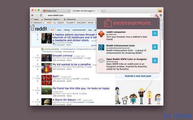 ExtensionHunt Screenshot Image