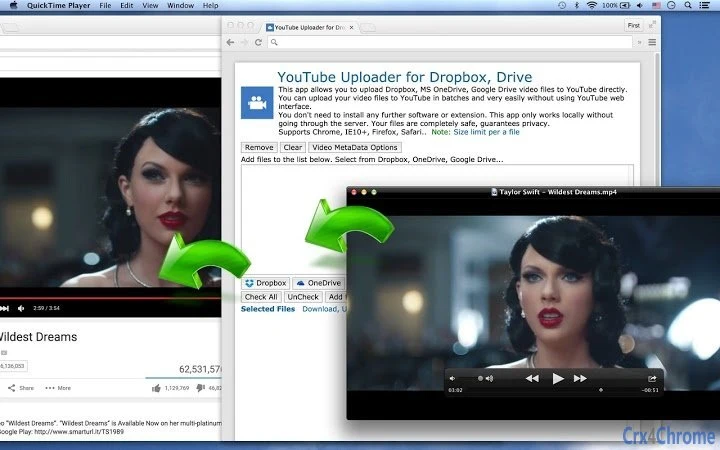 YouTube Uploader for Dropbox, Drive Screenshot Image