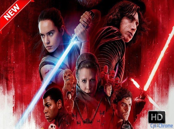 Star Wars The Last Jedi New Tab Page