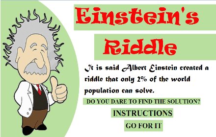 Einstein's Riddle Image
